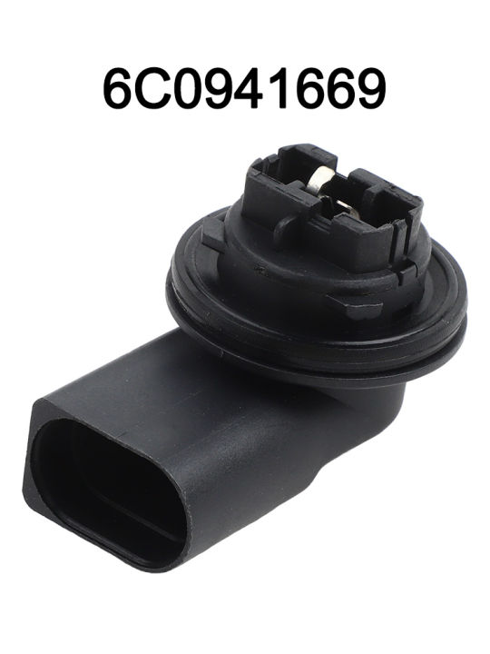 Front Daytime Light Bulb Socket For PASSAT For B8 For POLO 2015-2018 6C0941669 Bulb Lamp Holder Socket Auto Parts
