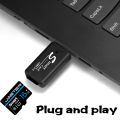 TF High Speed Read and Write Memory Card 128GB 64GB Plastic Memory Stick 32GB 16GB Trans Flash Card 8GB for Mobile Phone Camera.