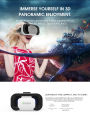 3D VR Glasses Virtual Reality Viar Goggles Headset Devices Smart Helmet Lenses For Cell Phone Mobile Smartphones Viewer.
