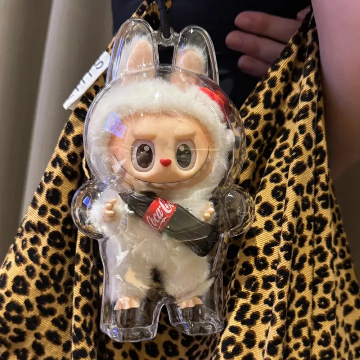 17cm%20Labubu%20Chess%20Adventure%20Valentine'S%20Day%20King%20And%20Queen%20High%20Definition%20Transparent%20Protective%20Case%20Dust%20Mask%20Labubu%20Storage%20-%20Image%204