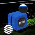 Mini Aquarium Glass Cleaner Scratch-resistant Glass Cleaner Magnetic Brush for Small Aquarium Glass and Acrylic Aquarium. 