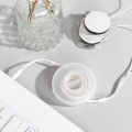 1/3pcs Portable Round Cable Winder Storage Box Multifunctional Data Cord Container Home Office USB Charger Stand Wire Management.