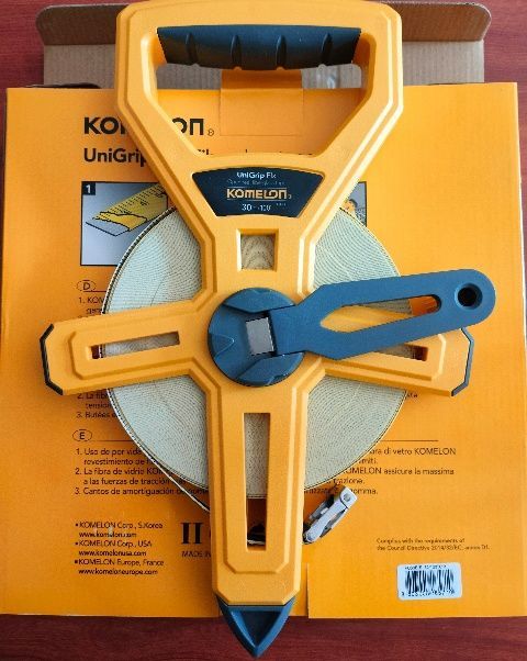 Komelon FU50EE 50 m/165 ft 13 mm Breedte Unigrip Glasvezel Tape Komelon FU50EE 50 m/165 ft 13 mm Breedte Unigrip Glasvezel Tape