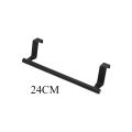 Towel Rack Over Door Stainless Steel Towel Bar Storage Organizer Bathroom Kitchen Cabinet Door Hanging Towel Rack.