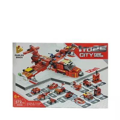Panlos%20Brick%20City%20Fire%20Brigade%2012%20In%201%20Lego%20Building%20Blocks%20Toy%20-%20Image%206