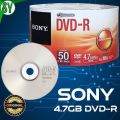 DVD-R 16X Speed Sony 4.7GB 120Min DVD-RW Blank. 