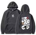 BURNOUT.PK NEW TRENDY PREMIUM QUALITY WINTER COLLECTION IF ITS TO LOUD FRONT BACK PRINTING BEIGE HOODIES FOR MENS. 