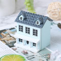 1:12 Dollhouse Miniature Wooden Little House Model Lovely Villa Doll House Decor. 
