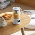 【No-profit】 RangerEond 500ml Multictional Milk Tea Machine Portable Coffee Maker Automatic Milk Frother Home Health Pot Electric kettle Blender 220V phone case Phone case. 