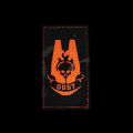 Gesh ODST embroider Hook and loop patch Hell Paratrooper Reflective Badge Game Tactical Morality Badge Household Outsourcing patches phone case. 