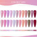 Builder Gel Polish|nude Rubber Base Gel Nail Polish 7ml - Uv Led Soak Off Varnish.