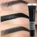 Swanwany Eyebrow Gel Makeup Tearing Waterproof Long Lasting Semi Permanent Tattoo Dye DIY Natural Brow Gel Tattoo Tint Cosmetic  4 Color phone case. 