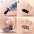 Swanwany Eyebrow Gel Makeup Tearing Waterproof Long Lasting Semi Permanent Tattoo Dye DIY Natural Brow Gel Tattoo Tint Cosmetic  4 Color phone case. 