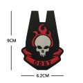 Gesh ODST embroider Hook and loop patch Hell Paratrooper Reflective Badge Game Tactical Morality Badge Household Outsourcing patches phone case. 