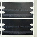 Airline Store  50Pcs Black White Box Label Seal Sticker For Samsung Galaxy S23 Ultra S23U S23 Plus Sealing Marker Indicator US EU SA Version phone case. 