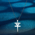Gesh Bts Tokyo|stainless Steel Geometric Pendant Necklace - Kpop Style For Women phone case. 