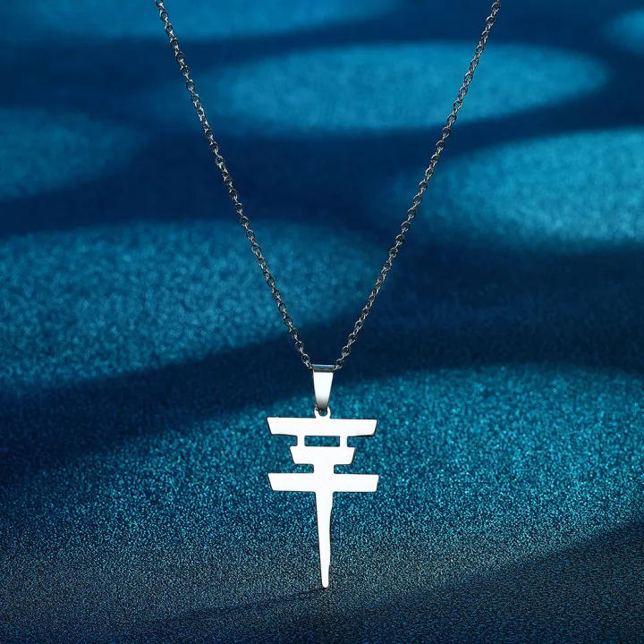 Gesh%20Bts%20Tokyo%7Cstainless%20Steel%20Geometric%20Pendant%20Necklace%20-%20Kpop%20Style%20For%20Women%20phone%20case%20-%20Image%203