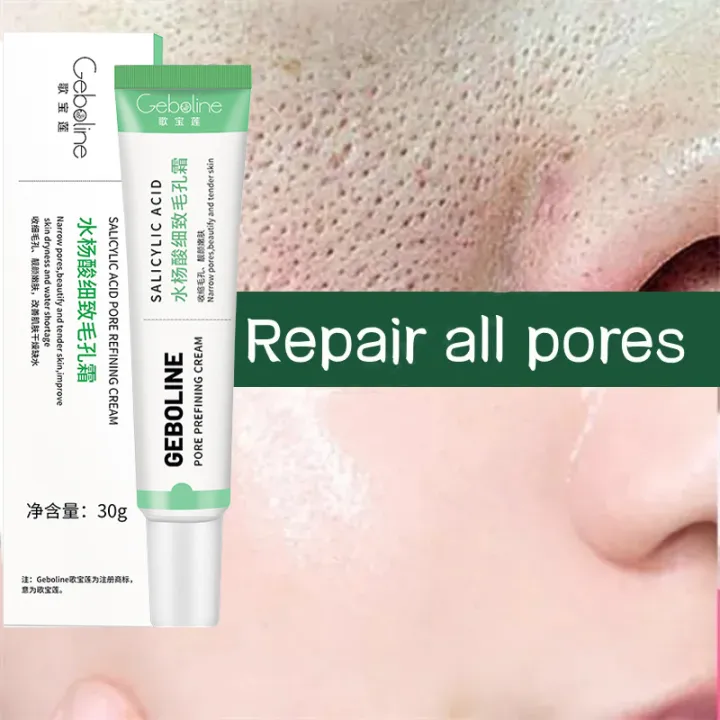 Salicylic%20Acid%20Pore%20Shrinking%20Cream%20Quick%20Elimination%20Large%20Pores%20Remove%20Blackehead%20Tighten%20Face%20Smooth%20Skin%20Korean%20Care%20Product%20-%20Image%204