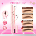 PINKFLASH 4 Colors Ultra Fine Eyebrow Pencil Waterproof Long lasting Natural Eyebrow Enhancers Eye Brow Liner Makeup Cosmetics. 