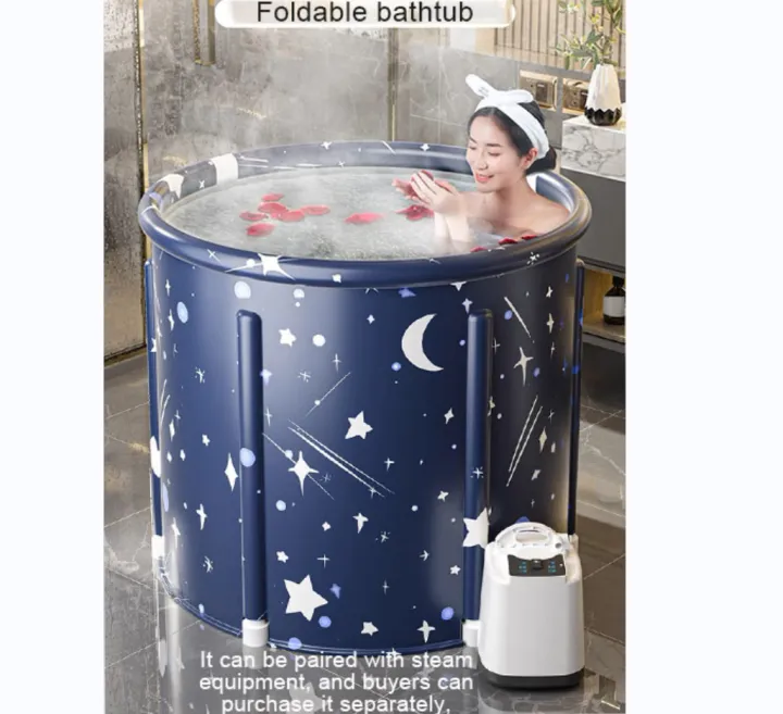Bathtub%20for%20Adult%20Bath%20Bucket%20DIA%2070%20CM%20Bathroom%20Ice%20Bath%20Winter%20Shower%20Bathing%20Artifact%20Free%20Installation%20-%20Image%203