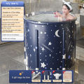 Bathtub for Adult Bath Bucket DIA 70 CM Bathroom Ice Bath Winter Shower Bathing Artifact Free Installation. 