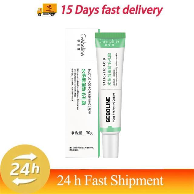 Salicylic Acid Pore Shrinking Cream Quick Elimination Large Pores Remove Blackehead Tighten Face Smooth Skin Korean Care Product