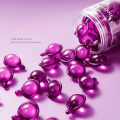 In blue In Types Of Keratin|30pcs Rose Essential Oil Capsules For Dry Damaged Hair - Keratin Treatment phone case.