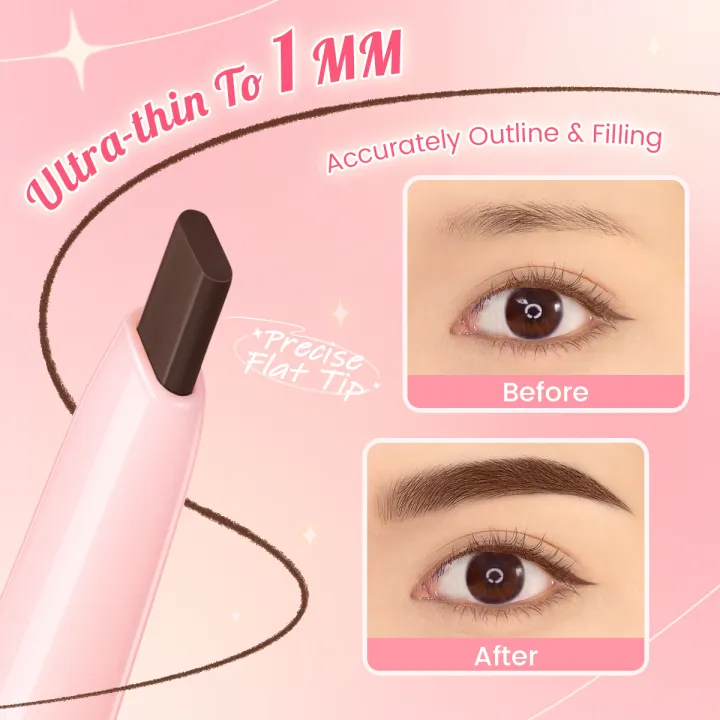 PINKFLASH%204%20Colors%20Ultra%20Fine%20Eyebrow%20Pencil%20Waterproof%20Long%20lasting%20Natural%20Eyebrow%20Enhancers%20Eye%20Brow%20Liner%20Makeup%20Cosmetics%20-%20Image%204