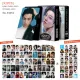 MoupBoi 92pcs Kpop Cha Eun Woo Photo Card LOMO Card JINJIN MJ Yoon SanHa Moon Bin ASTRO Stickers and Postcard Fans Gift Collection Phone case. 