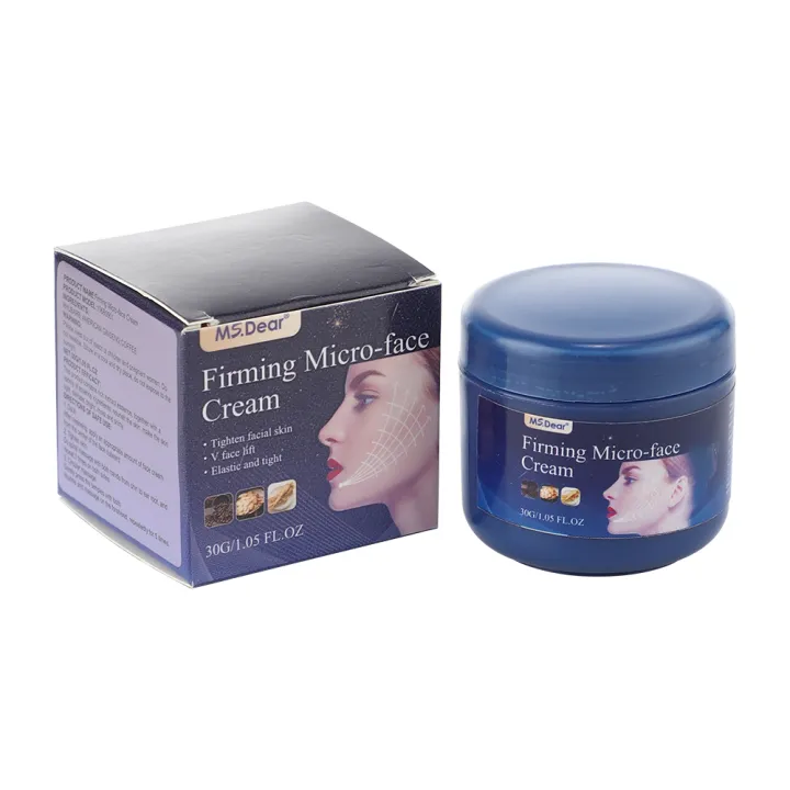 V Shape Face Slimming Cream Anti Wrinkle Double Chin Cheek Slimming Fine Lines Facial Cream Nourishing Firming Skin Care 30g