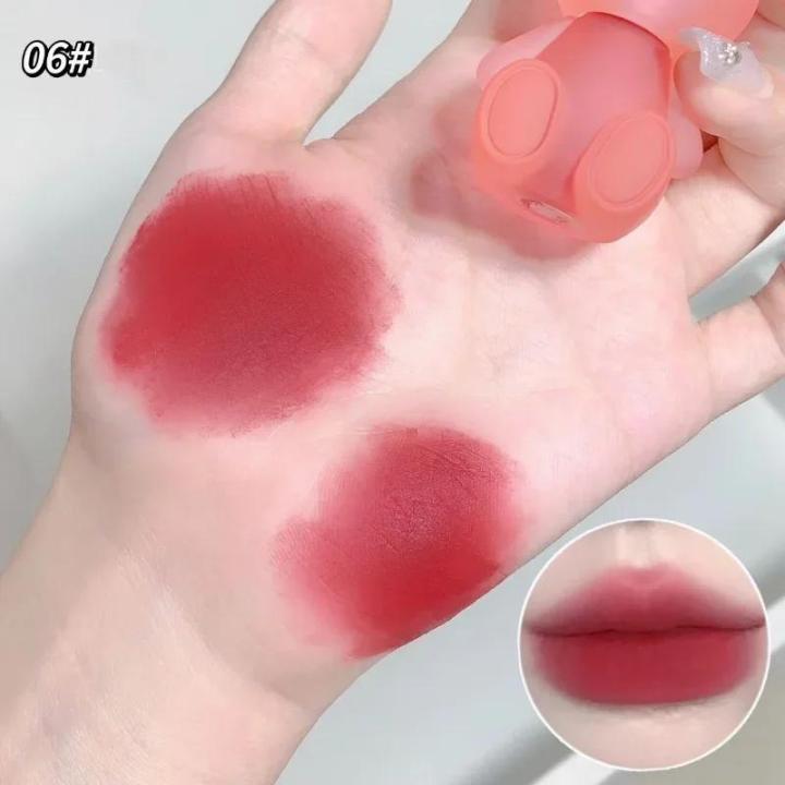 Monologuee%20Cute%20Rabbit%20Matte%20Velvet%20Lip%20Glaze%20Summer%20Lovely%20Bunny%20Keychain%20Lip%20Mud%20Matte%20Texture%20Lipstick%20Pink%20Red%20Lip%20Gloss%20Tint%20Cosmetic%20phone%20case%20-%20Image%204