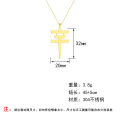 Gesh Bts Tokyo|stainless Steel Geometric Pendant Necklace - Kpop Style For Women phone case. 