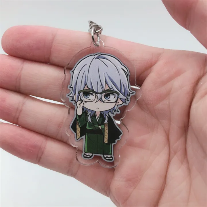 Gesh Anime Bungo Stray Dogs Keychain Nakajima Atsushi Dazai Osamu Ryunosuke Akutagawa Cosplay Key Chain Pendant Cartoon Badge - Key Chains - AliExpress phone case