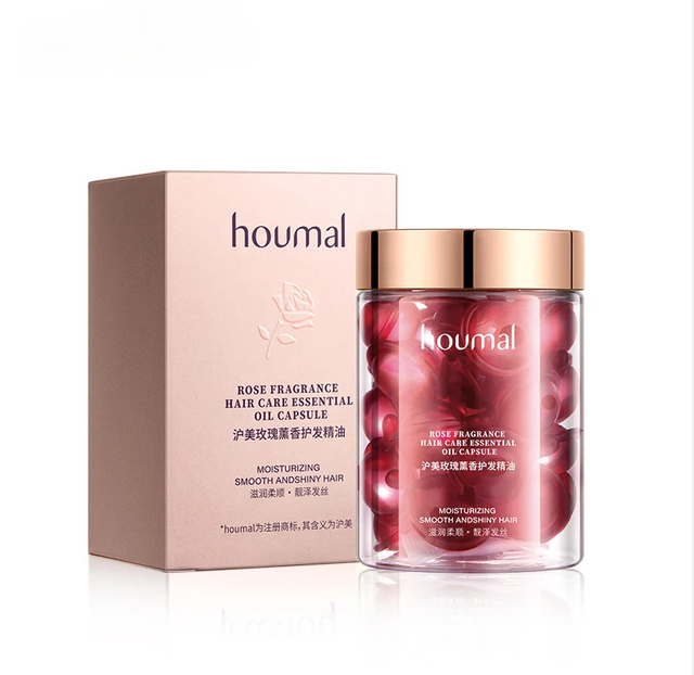 In blue In Types Of Keratin|30pcs Rose Essential Oil Capsules For Dry Damaged Hair - Keratin Treatment phone case