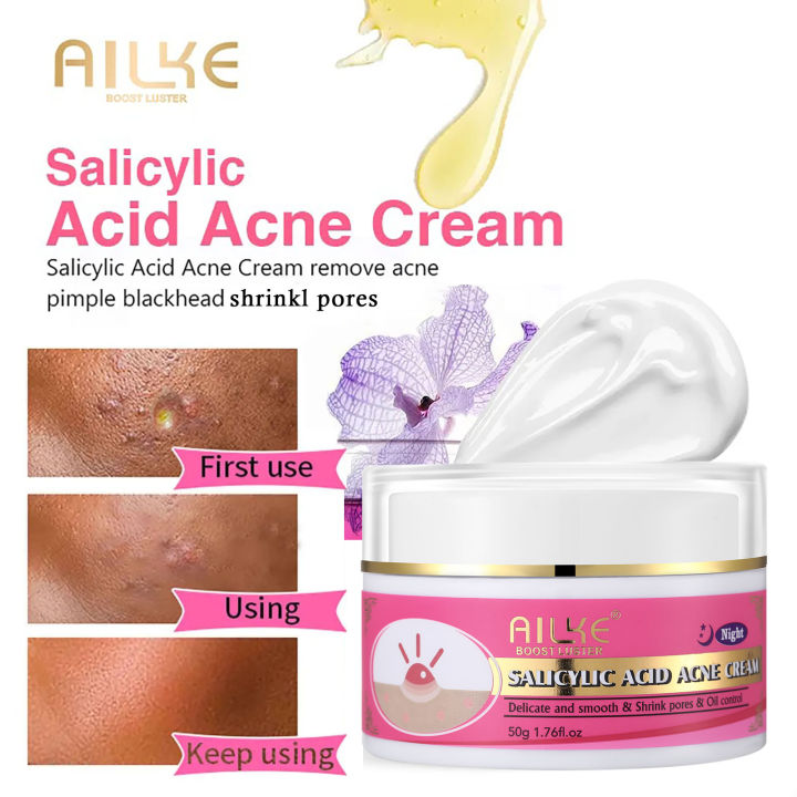 Monologuee Ailke Organic Salicylic Acid Acne Cream, Effectively Defeats Acne-prone Skin, Refreshing, Oil Control, Pimples Remove Face Cream - Creams - AliExpress phone case