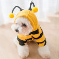 Gesh Pet Halloween Costume Honey Bee Role Play Hoodie with Buckle or Not Dogs Cats Party Cosplay Funny Outfit Clothes Dog Hoodies phone case.
