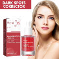 Niacinamide Serum Melanin Removal Fade Melasma Dark Spots Corrector Shrink Pores Hyaluronic Acid Moisturizing Korea Skin Care. 