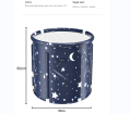 Bathtub for Adult Bath Bucket DIA 70 CM Bathroom Ice Bath Winter Shower Bathing Artifact Free Installation. 