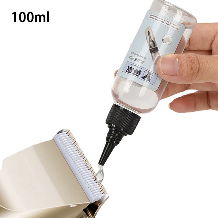 In blue In 100ml Electric Clipper Shaver Maintenance Oil Lubricant Hair Trimmer Blade Oil Prevent Rusting Sewing Hair Salon Clipper Oil phone case