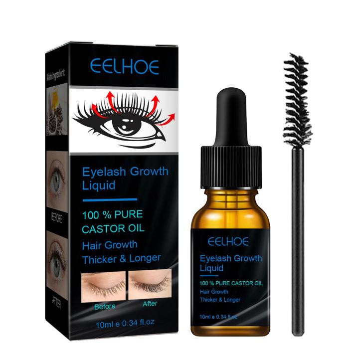 Fast Eyelash Growth Serum Eyebrow Enhancer Castor Oil Mascara Naturally Thickens Lengthens And Curls Eyelashes Oil