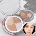 MoupBoi 4 Color Concealer Cream Palette Cover Dark Circles Freckle Base Cream Long Lasting Moisturizing Face Concealer Foundation Makeup Phone case. 