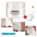 Blackhead Remover Cream + 4PCS Acne Needles Face Cleaning Tools Black Dots Spots Acne Treatment Mask Nose Sticker Pore Cleanser.