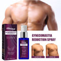 Gynecomastia Firming Spray Male Breast Growth Accelerating Pectoral Muscles Hardening Shrinking Chest Cellulite Reduction Spray.