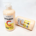 In blue In 500ml AHA VC Skin Relief Intense Body Cream Hydroxy Acids Vitamin C&E Moisturizing Lightening Lotion Skin Care Remove Acne Marks phone case.
