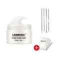 Blackhead Remover Cream + 4PCS Acne Needles Face Cleaning Tools Black Dots Spots Acne Treatment Mask Nose Sticker Pore Cleanser.