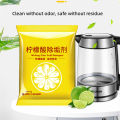10g/bag Citric Acid Scale Remover Multi Purpose Descaling Agent Water Stain Detergent Powder Cleaning Agents. 