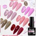 Builder Gel Polish|nude Rubber Base Gel Nail Polish 7ml - Uv Led Soak Off Varnish.