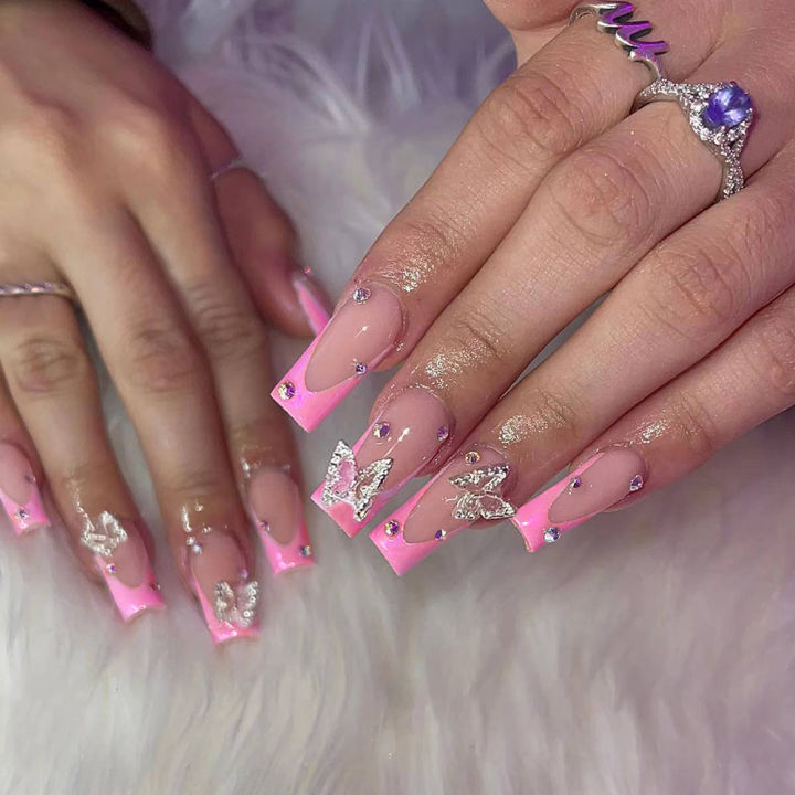 Swanwany%2024pcs%20Removable%20Long%20Square,%20Dopamine%20Colour%20Matching%20Press%20On%20Nails,%20Y2K%20Nails,%20Nail%20Art%20Set,%20For%20Women%20and%20Girls%20Daily%20Wear,%20phone%20case%20-%20Image%206