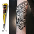1pcs 25g Indian GOLECHA Henna Cones Tattoo Paste For Temporary Tattoo Sticker Body Paint Art Cream Cone.