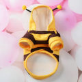 Gesh Pet Halloween Costume Honey Bee Role Play Hoodie with Buckle or Not Dogs Cats Party Cosplay Funny Outfit Clothes Dog Hoodies phone case.